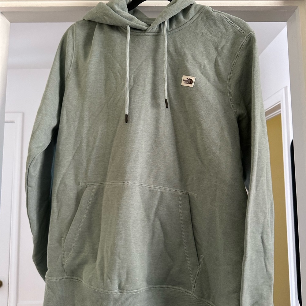 NWT light blue North Face hoodie